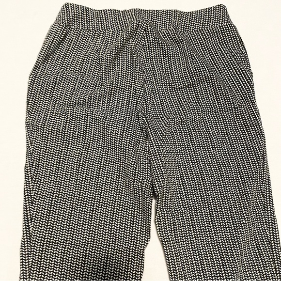 Picadilly Black and White Pants Womens Size 10 - Picture 10 of 15